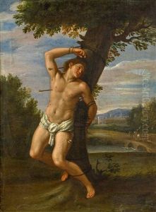 Hl. Sebastian by Annibale Carracci
