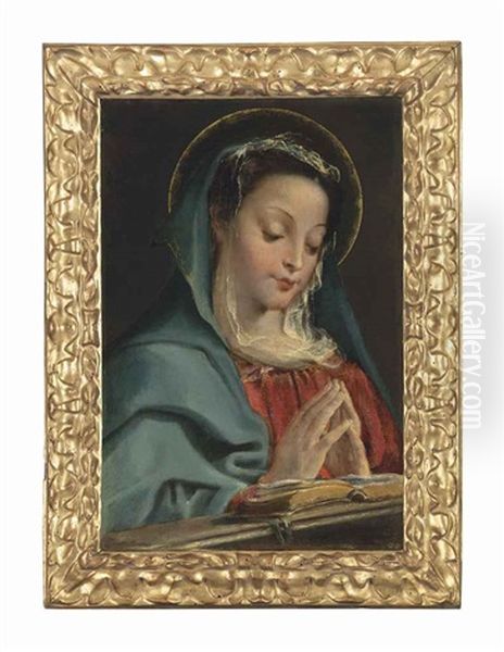 The Virgin At Prayer - view 1