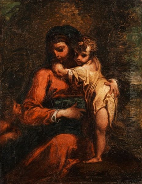 Madonna Mit Kind Und Johannesknaben - view 1