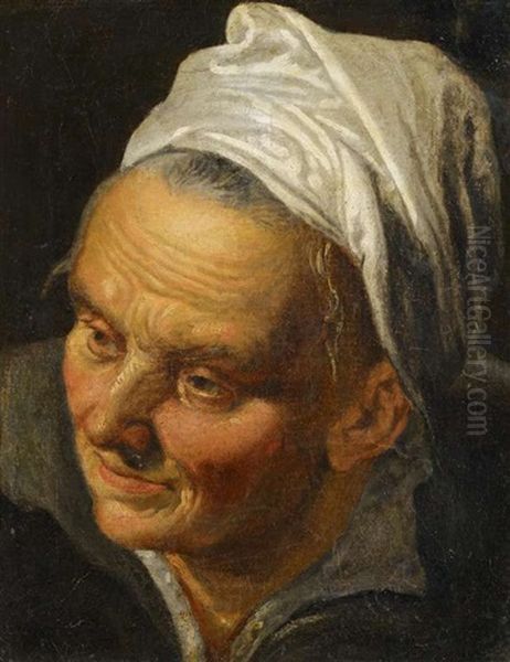 Portratstudie Einer Alten Frau - view 1