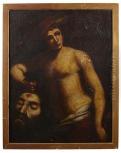 David And Goliath by Annibale Carracci