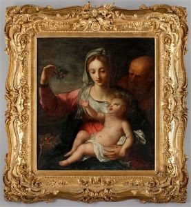 Den Heliga Familjen by Annibale Carracci