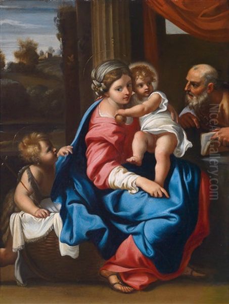 Die Heilige Familie Mit Dem Johannesknaben / La Sacra Famiglia Con Il San Giovannino (la Madonna Montalto) - view 1