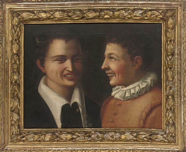 Two Laughing Boys (study) - view 1
