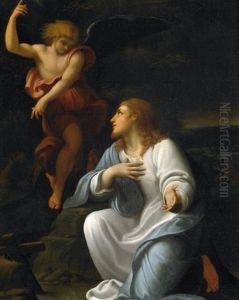 Christus Im Garten Gethsemane by Annibale Carracci