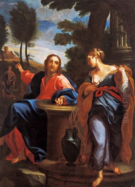 Christus Und Die Samariterin Am Brunnen, Cristo E La Samaritana Al Pozzo - view 1
