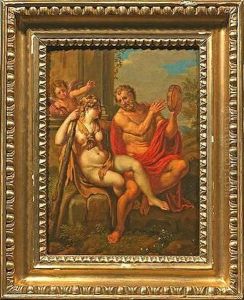 Venus Und Anchises (+ Herkules Und Omphale; Pair) by Annibale Carracci