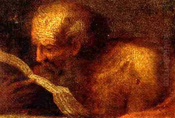 Saint Jerome (+ Saint John The Baptist; Pair) - view 1