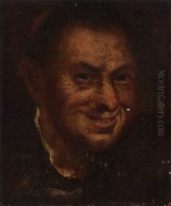 A Laughing Man by Annibale Carracci