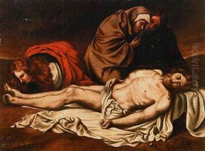 Cristo Deposto by Annibale Carracci