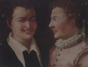 Two Laughing Boys by Annibale Carracci