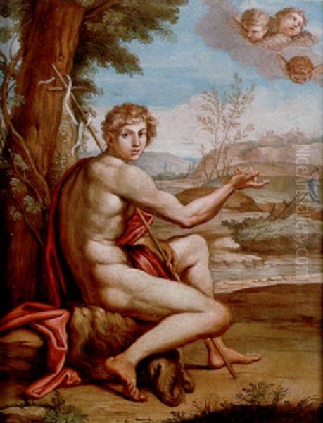 Saint John The Baptist In A Landscape - view 1
