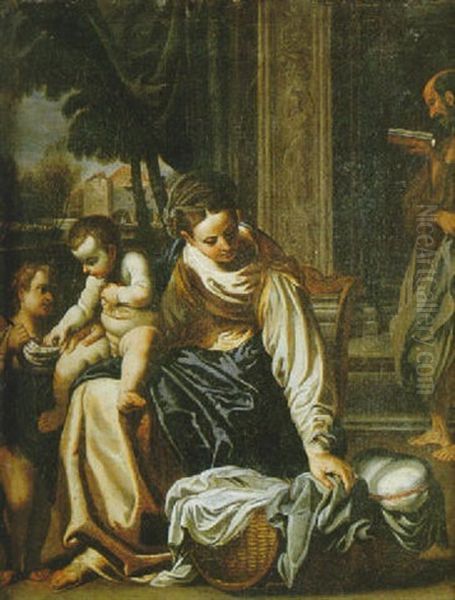 La Sainte Famille Et Le Petit Saint Jean-baptiste - view 1