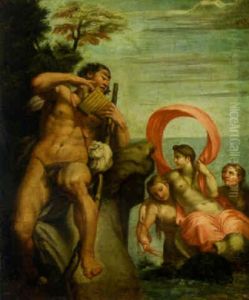 Polyphemus And Galatea by Annibale Carracci