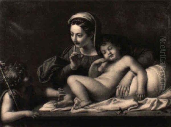 Madonna Mit Kind Und Dem Johannesknaben - view 1