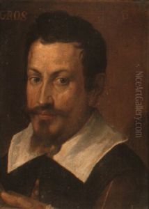 Portrait Of An Artist by Annibale Carracci