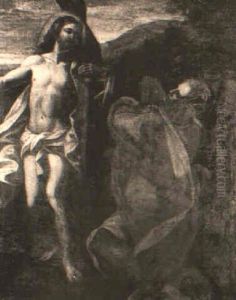 Domine, Quo Vadis? by Annibale Carracci