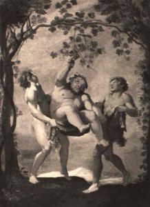 Sileno by Annibale Carracci