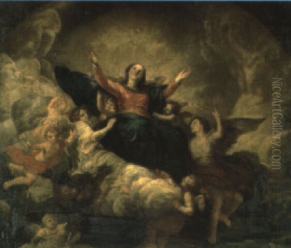 The Virgin Mary In Glory - view 1