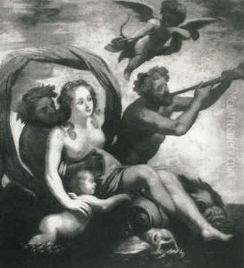 The Triumph Of Galatea by Annibale Carracci