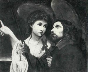 Pilgrim Saint With The Archangel Raphael Pilgrim Saint With The Archangel Raphael
