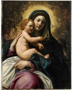 The Virgin And Child by Ludovico Carracci