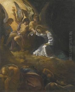Agony In The Garden by Ludovico Carracci