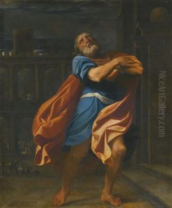 Saint Peter In Penitence by Ludovico Carracci
