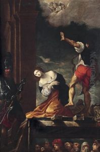 Das Martyrium Der Heiligen Margherita by Ludovico Carracci