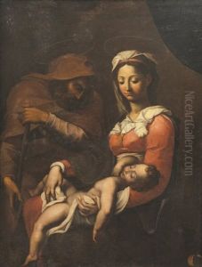 Sainte Famille by Ludovico Carracci