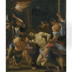 The Flagellation Of Christ by Ludovico Carracci