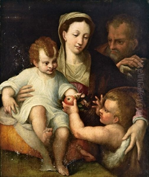 La Sacra Famiglia Con San Giovannino - view 1