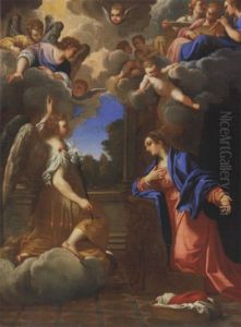 L'annonciation by Ludovico Carracci