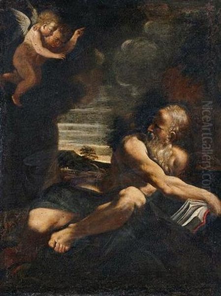 Saint Jerome In The Wilderness - view 1