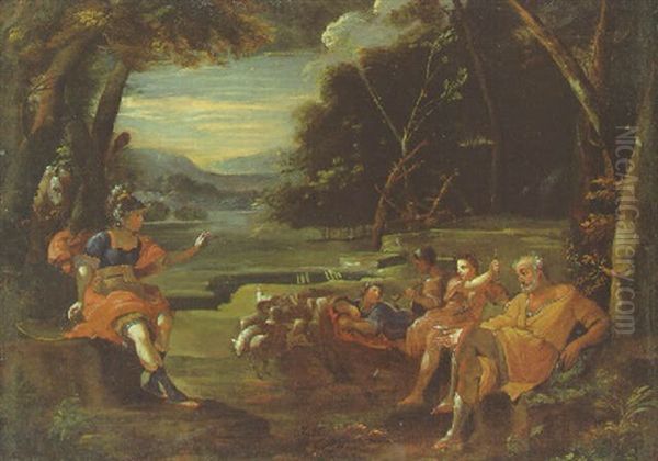 Erminia And The Shepherds - view 1