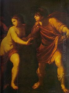 Orpheus And Eurydice by Ludovico Carracci