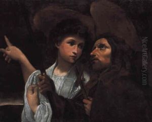 A Pilgrim Saint And An Angel A Pilgrim Saint And An Angel