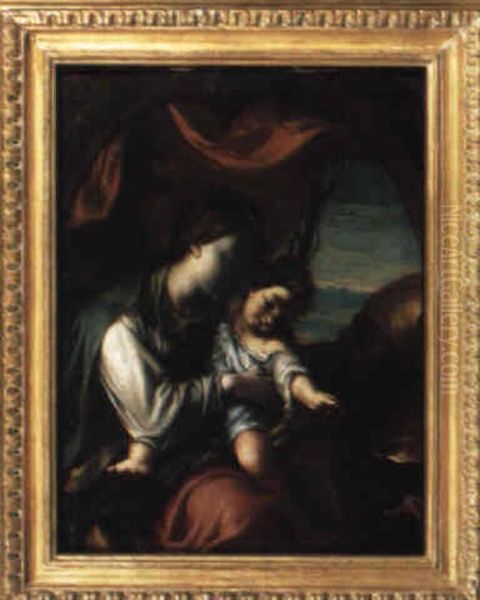 Madonna Con Bambino E Sant'antonio Abbate - view 1