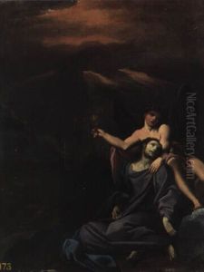 Christ In The Garden by Ludovico Carracci