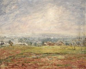 Soleil Sur La Plaine by Louis-Hilaire Carrand