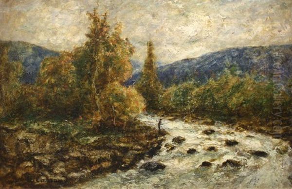 Le Pecheur Dans Le Torrent - view 1