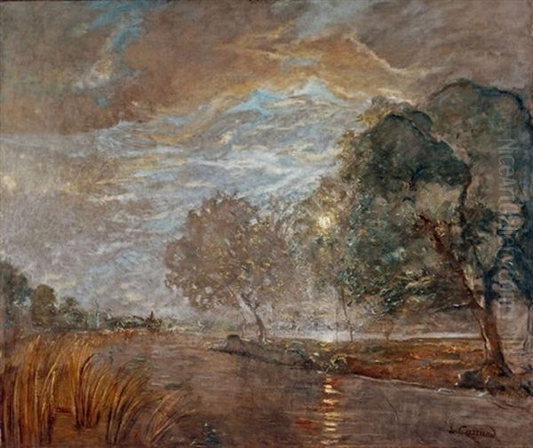 Paysage Au Clair De Lune - view 1