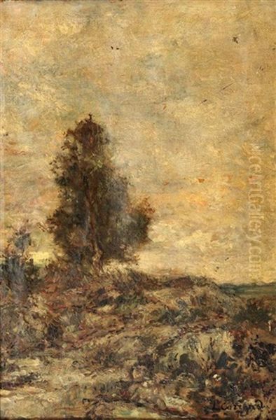 Paysage Avec Arbres A Cailac - view 1