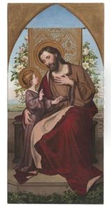 San Jose Y Jesus Nino by Padre Gonzalo Carrasco