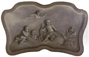 An Allegory Of Abundance: En Grisaille