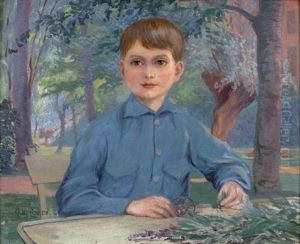 Portrait De Jeune Garcon by Georges Henri Carre