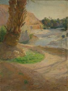Paysage D'afrique Du Nord by Leon Carre