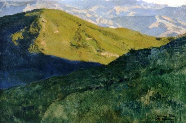 Vue De El Souman, Kabylie - view 1