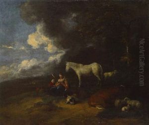Scene Champetre by Michiel (Carree) Carre