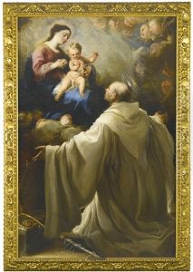 The Virgin Lactans With Saint Bernard
